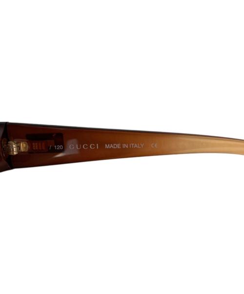 GUCCI（グッチ）GUCCI (グッチ) サングラス ブラウンの古着・服飾アイテム