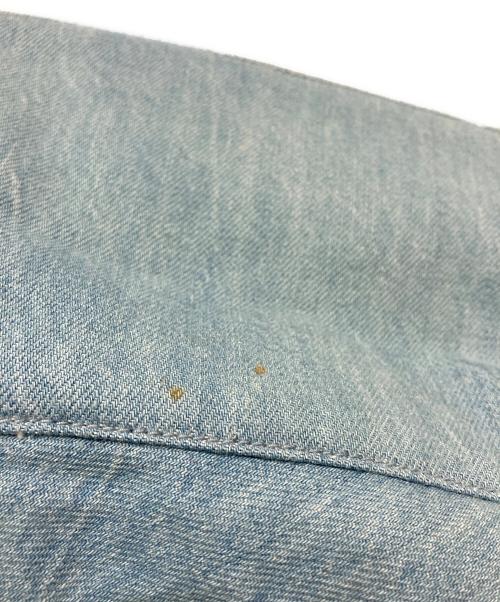 MACPHEE（マカフィー）MACPHEE (マカフィー) 再構築デニムモッズコート ブルー サイズ:36の古着・服飾アイテム