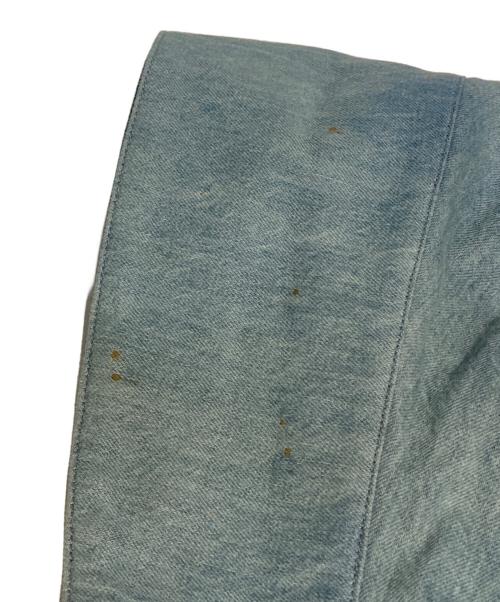 MACPHEE（マカフィー）MACPHEE (マカフィー) 再構築デニムモッズコート ブルー サイズ:36の古着・服飾アイテム