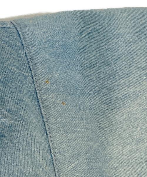 MACPHEE（マカフィー）MACPHEE (マカフィー) 再構築デニムモッズコート ブルー サイズ:36の古着・服飾アイテム