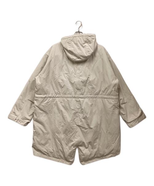 Adam et Rope（アダム エ ロペ）Adam et Rope (アダム エ ロペ) REVERSIBLE HOOD DOWN COAT ホワイト サイズ:SIZE M 未使用品の古着・服飾アイテム
