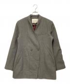 Ameriアメリ）の古着「WAVE SWITCHING CONSTRUCTIVE JACKET」｜グレー