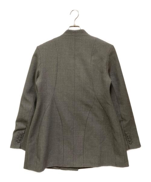 Ameri（アメリ）AMERI (アメリ) WAVE SWITCHING CONSTRUCTIVE JACKET グレー サイズ:SIZE XSの古着・服飾アイテム