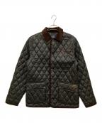 POLO RALPH LAURENポロ・ラルフローレン）の古着「キルティングハンティングジャケット」｜ブラック
