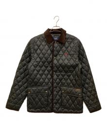 POLO RALPH LAUREN（ポロ・ラルフローレン）の古着「キルティングハンティングジャケット」｜ブラック