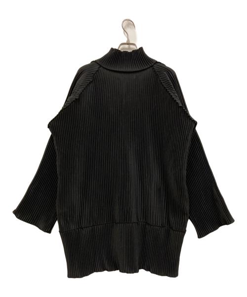 kotohayokozawa（コトハヨコザワ）kotohayokozawa (コトハヨコザワ) プリーツジップアップドレス ブラック サイズ:-の古着・服飾アイテム