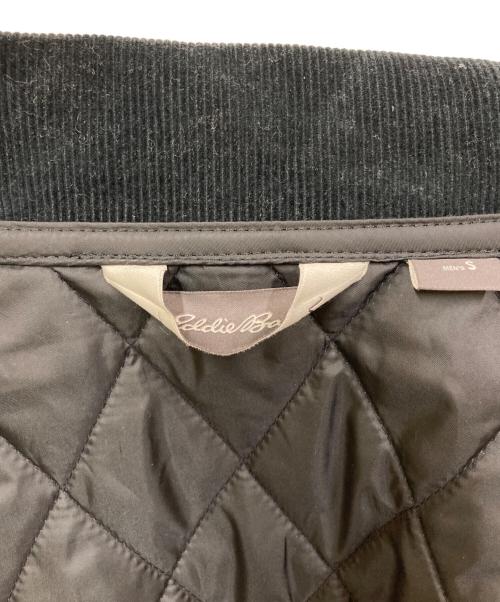 Eddie Bauer（エディーバウアー）Eddie Bauer (エディーバウアー) キルティングジャケット ブラック サイズ:Sの古着・服飾アイテム