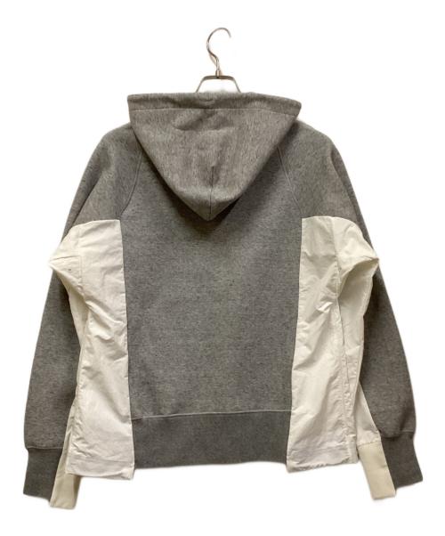 NIKE（ナイキ）NIKE (ナイキ) sacai (サカイ) 20AW NRG HOODIE グレー サイズ:XSの古着・服飾アイテム