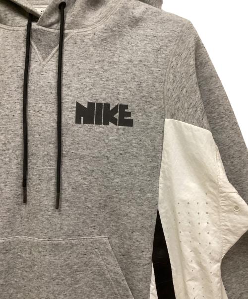 NIKE（ナイキ）NIKE (ナイキ) sacai (サカイ) 20AW NRG HOODIE グレー サイズ:XSの古着・服飾アイテム