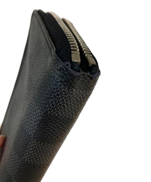 LOUIS VUITTON（ルイ ヴィトン）LOUIS VUITTON (ルイ ヴィトン) ジッピーウォレット ヴェルティカル ブラックの古着・服飾アイテム