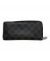 LOUIS VUITTON (ルイ ヴィトン) ジッピーウォレット ヴェルティカル ブラック：20000円