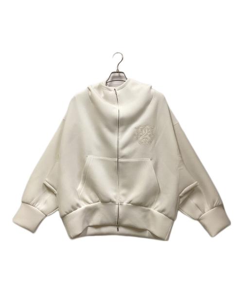 Snidel（スナイデル）Snidel (スナイデル) ジップパーカー ホワイト サイズ:SIZE Freeの古着・服飾アイテム