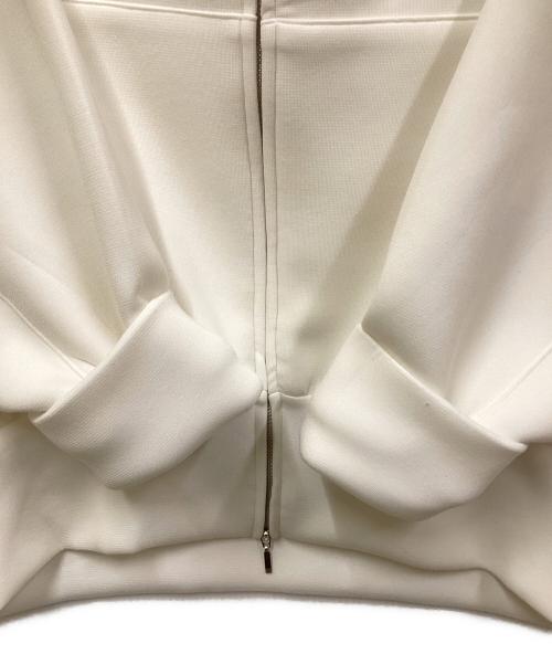 Snidel（スナイデル）Snidel (スナイデル) ジップパーカー ホワイト サイズ:SIZE Freeの古着・服飾アイテム