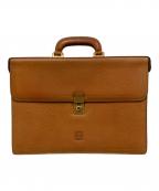 LOEWEロエベ）の古着「アナグラム柄レザーブリーフケース」｜ブラウン