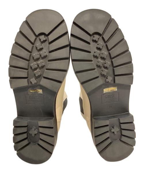 Le Talon GRISE（ル タロン グリーズ）Le Talon GRISE (ル タロン グリーズ) GRISEチェルシーブーツ アイボリー サイズ:SIZE Mの古着・服飾アイテム