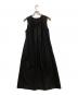 cornier (コルニエ) WORSTED WOOL SLEEVELESS CASUAL DRESS/ウーステッド ウール スリーブレス カジュアル ドレス ブラック サイズ:S：6000円