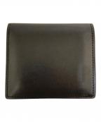 土屋鞄ツチヤカバン）の古着「カウレザーNUME二折財布(スリム)」｜ブラック