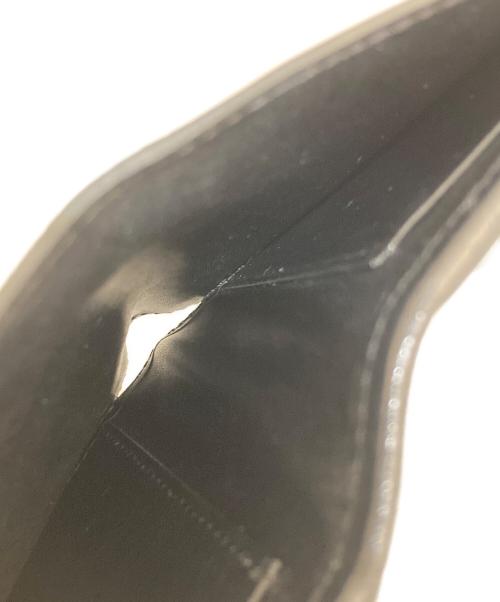 土屋鞄（ツチヤカバン）土屋鞄 (ツチヤカバン) カウレザーNUME二折財布(スリム) ブラック サイズ:表記なしの古着・服飾アイテム