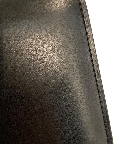 土屋鞄（ツチヤカバン）土屋鞄 (ツチヤカバン) カウレザーNUME二折財布(スリム) ブラック サイズ:表記なしの古着・服飾アイテム