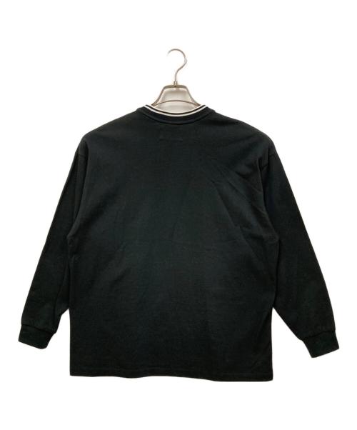 FRED PERRY（フレッドペリー）FRED PERRY (フレッドペリー) ティップライン ピケ ロングスリーブ ブラック サイズ:Sの古着・服飾アイテム