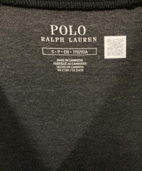 POLO RALPH LAUREN（ポロ・ラルフローレン）POLO RALPH LAUREN (ポロ・ラルフローレン) クルーネックスウェット ブラック サイズ:Sの古着・服飾アイテム