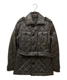 BURBERRY BLACK LABEL（バーバリーブラックレーベル）の古着「M-65TYPE キルティングジャケット」｜ブラック