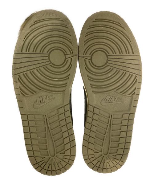 NIKE（ナイキ）NIKE (ナイキ) TRAVIS SCOTT (トラヴィススコット) AIR JORDAN 1 LOW OG SP REVERSE オリーブ サイズ:SIZE 26.5cmの古着・服飾アイテム