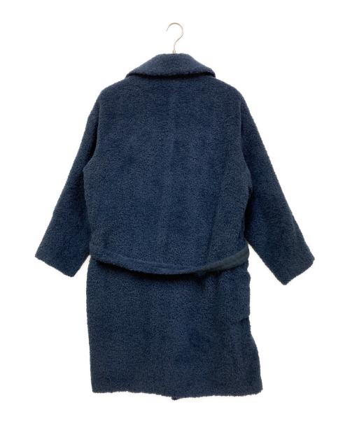 ATON（エイトン）ATON (エイトン) アルパカフリースガウンコート ネイビー サイズ:SIZE 00の古着・服飾アイテム