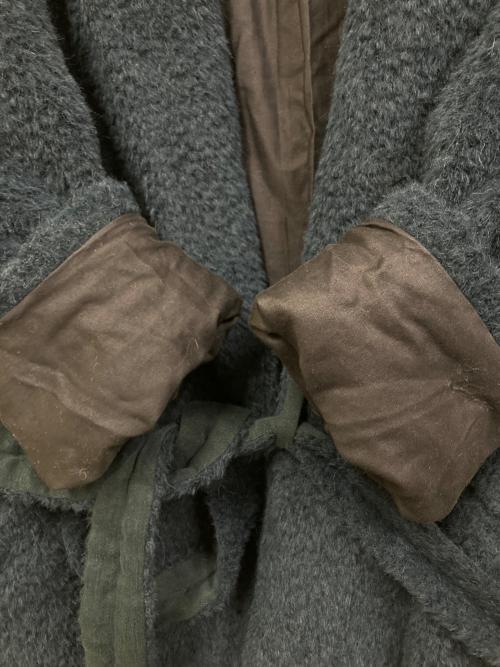 ATON（エイトン）ATON (エイトン) アルパカフリースガウンコート ネイビー サイズ:SIZE 00の古着・服飾アイテム