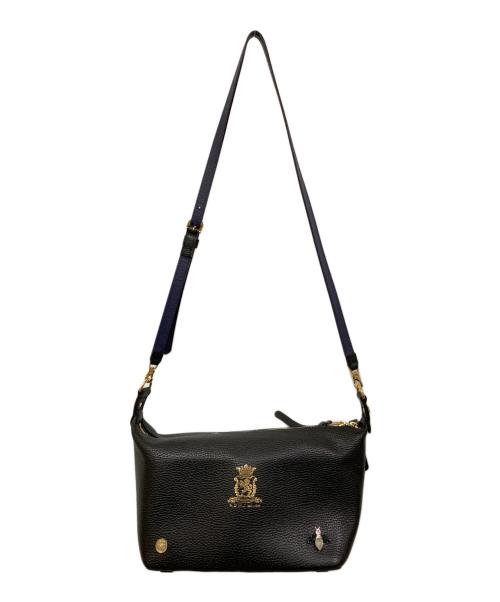 A.D.M.J.（エーディーエムジェイ）A.D.M.J. (エーディーエムジェイ) ミツバチ ビジュ装飾クロスボディーショルダーバッグ ブラック サイズ:表記なしの古着・服飾アイテム