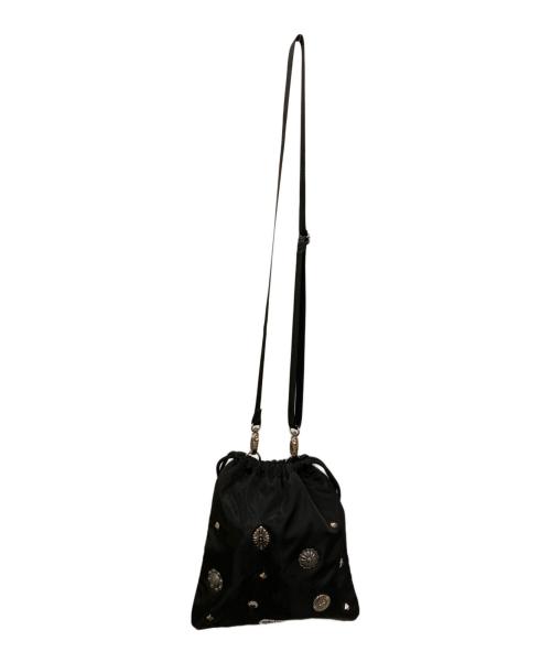 OUTDOOR PRODUCTS（アウトドア プロダクツ）OUTDOOR PRODUCTS (アウトドア プロダクツ) コンチョ巾着ショルダーバッグ ブラック サイズ:表記なしの古着・服飾アイテム
