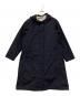 DANSKIN（ダンスキン）の古着「着脱可能ライナー付きコート」｜ネイビー