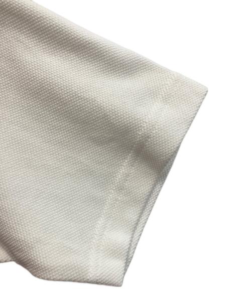 LACOSTE（ラコステ）LACOSTE (ラコステ) 鹿の子ロゴTシャツ ホワイト サイズ:XSの古着・服飾アイテム