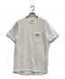 LACOSTE（ラコステ）の古着「鹿の子ロゴTシャツ」｜ホワイト
