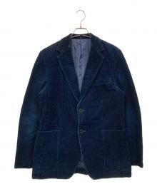 MARGARET HOWELL（マーガレットハウエル）の古着「コーデュロイテーラードジャケット」｜ネイビー