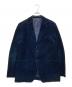 MARGARET HOWELL（マーガレットハウエル）の古着「コーデュロイテーラードジャケット」｜ネイビー