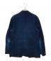 MARGARET HOWELL (マーガレットハウエル) コーデュロイテーラードジャケット ネイビー サイズ:SIZE S：5000円