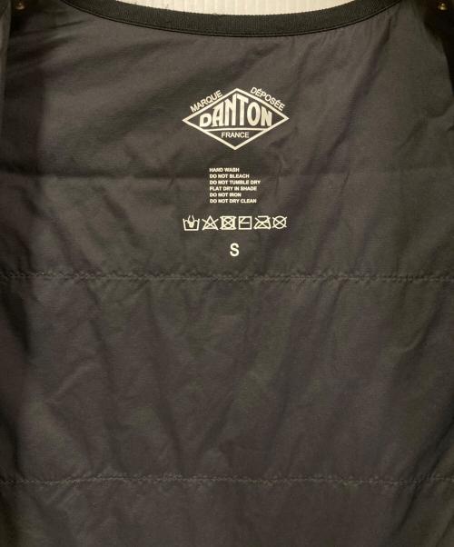 DANTON（ダントン）DANTON (ダントン) ナイロンストレッチタフタインサレーションベスト ブラック サイズ:Sの古着・服飾アイテム