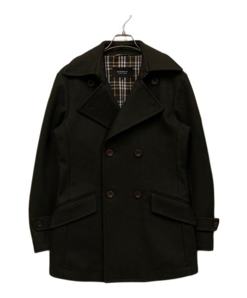 BURBERRY BLACK LABEL（バーバリーブラックレーベル）BURBERRY BLACK LABEL (バーバリーブラックレーベル) Pコート オリーブ サイズ:Mの古着・服飾アイテム
