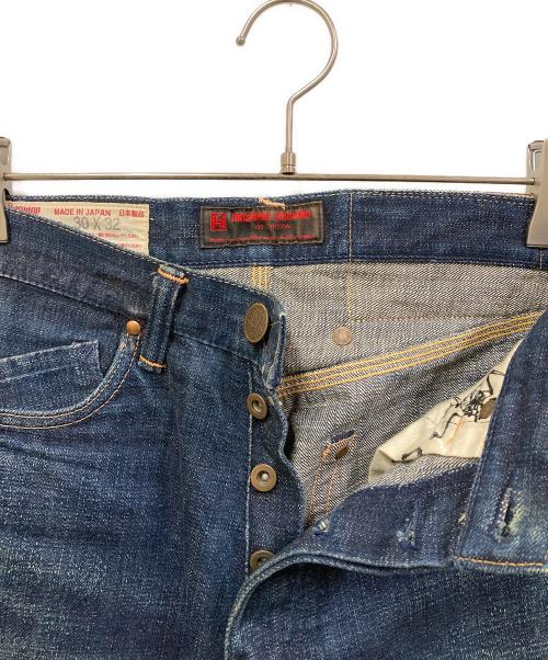 YAMANE  EVIS（ヤマネ エヴィス）YAMANE  EVIS (ヤマネ エヴィス) 道楽デニムパンツ インディゴ サイズ:SIZE W30の古着・服飾アイテム