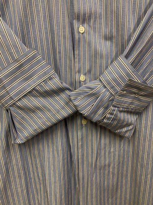 Toironier（トワロニエ）Toironier (トワロニエ) ストライプシャツ ブルー サイズ:SIZE Freeの古着・服飾アイテム
