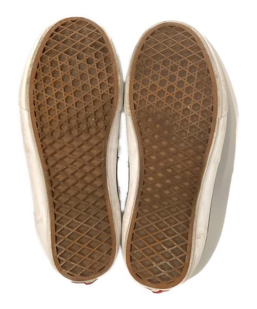 VANS（ヴァンズ）VANS (ヴァンズ) Palace Skateboards (パレス スケートボーズ) PALACE VANS LOW ホワイト サイズ:SIZE 26cmの古着・服飾アイテム