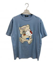 UNDERCOVER×HELLO KITTY（アンダーカバー×ハローキティ）の古着「プリントTシャツ」｜スカイブルー
