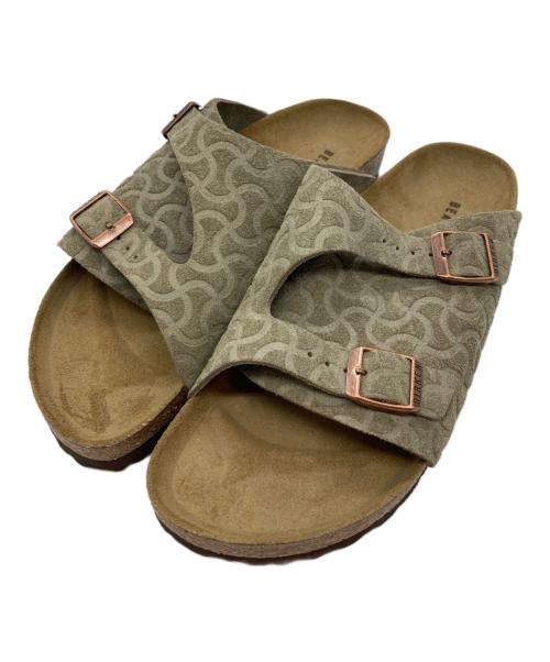 BIRKENSTOCK（ビルケンシュトック）BIRKENSTOCK (ビルケンシュトック) BEAMS (ビームス) 別注 Zurich ベージュ サイズ:26の古着・服飾アイテム
