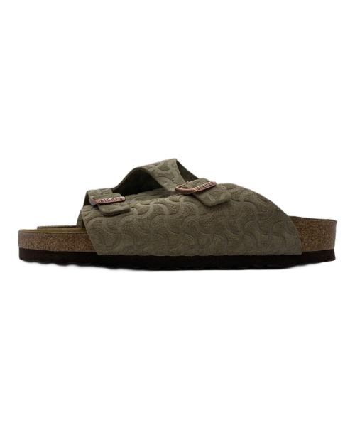 BIRKENSTOCK（ビルケンシュトック）BIRKENSTOCK (ビルケンシュトック) BEAMS (ビームス) 別注 Zurich ベージュ サイズ:26の古着・服飾アイテム
