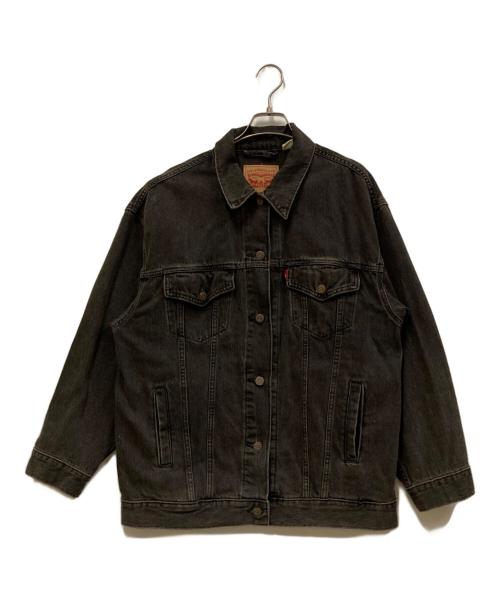 LEVI'S（リーバイス）LEVI'S (リーバイス) バギートラッカーオーバーサイズドデニムジャケット グレー サイズ:SIZE Mの古着・服飾アイテム