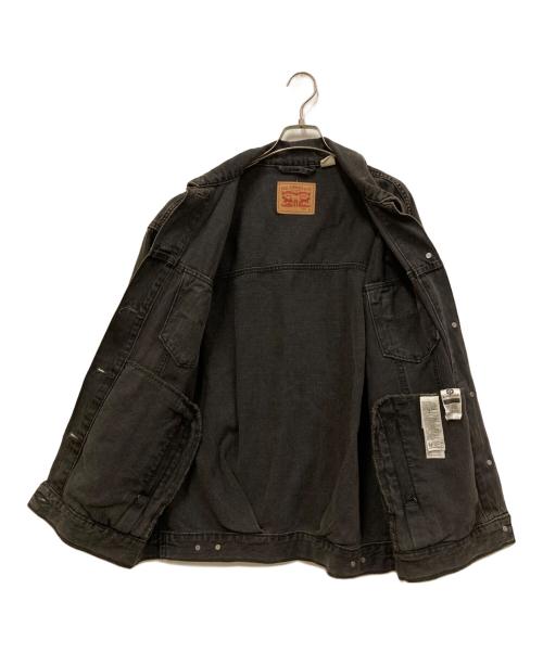 LEVI'S（リーバイス）LEVI'S (リーバイス) バギートラッカーオーバーサイズドデニムジャケット グレー サイズ:SIZE Mの古着・服飾アイテム