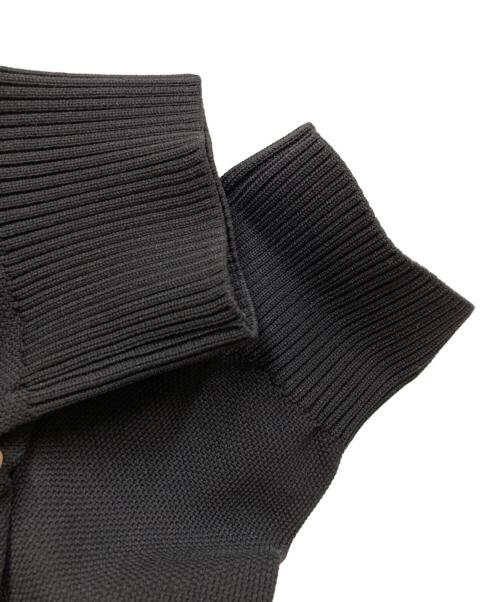 Denham（デンハム）Denham (デンハム) 3D LOGO TECK KNIT ブラック サイズ:Sの古着・服飾アイテム