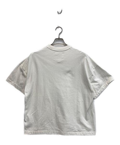 JIL SANDER（ジルサンダー）JIL SANDER (ジルサンダー) ロゴTシャツ ホワイト サイズ:Sの古着・服飾アイテム