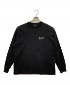Denhamデンハム）の古着「CHAIN LS TEE」｜ブラック